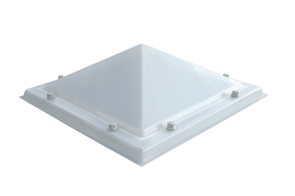 Lichtkoepel AC piramide 2-wandig