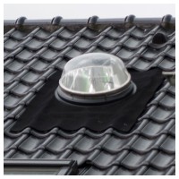 Powerdaylight 53cm rond schuin dak